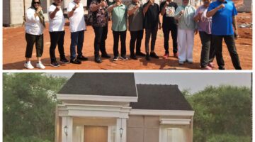 Ketum PWI Pusat Hendry Ch Bangun Tinjau Rumah Subsidi untuk Wartawan