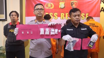 Sabu 280,68 Gram Disita Polsek Pinang, Dua Pelaku Diamankan