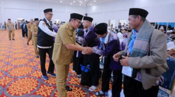 389 Jemaah Haji Tiba, Maryono: Bawa Spirit Ibadah, Tebar Kebaikan di Lingkungan Sekitar  