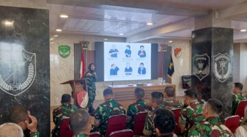 Korem 052/Wkr Gelar Sosialisasi Penyakit Jantung dan Pola Hidup Sehat