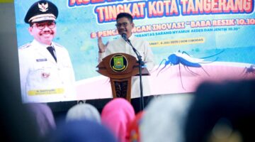 Cegah Bersama DBD, Sachrudin Luncurkan Gerakan Baba Resik 10.10 di ASEAN Dengue Day