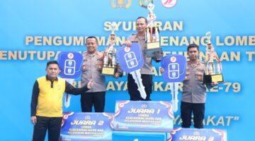 Polres Metro Tangerang Kota Sabet 4 Juara Momen Perlombaan di Hari Bhayangkara ke -79