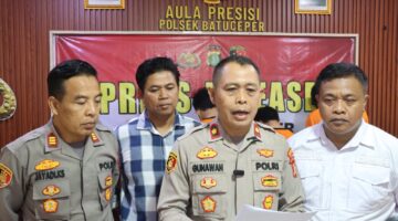 Polsek Batuceper Ungkap Kasus Curanmor, Empat Pelaku Residivis Dibekuk