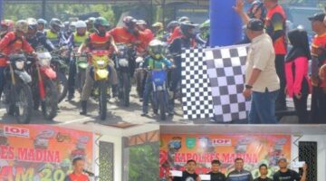 Bupati Madina Apresiasi bhayangkara Trail Adventure 2025 oleh Polres Mandailing Natal