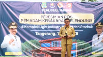 Penguatan Layanan Darurat di Kota Tangerang: PKS dan Serah Terima Aset Diteken, Pos Damkar Belendung Diresmikan