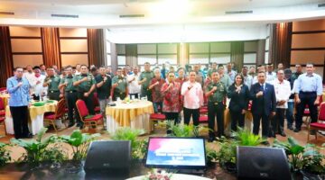 Danrem 052/Wkr Pimpin Komsos di UPH : Pererat Sinergi TNI dan Masyarakat untuk Ketahanan Nasional
