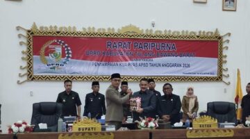 Bupati Novriwan Paparkan Rancangan KUA PPAS 2026 Dihadapan DPRD Tubaba