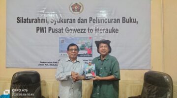 Selesaikan Gowess ke MeraukeTaufik Abriansyah Melapor ke PWI Pusat