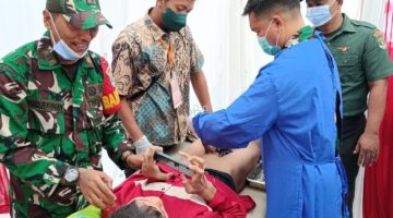 Khitanan Masal Oleh Kodim 0503/JB Disambut Gembira Masyarakat, Wujud Nyata Pembangunan Kolaborasi