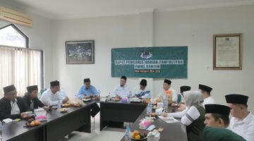 Jelang Muskerwil PWNU Banten Gelar Rapat Pengurus Harian