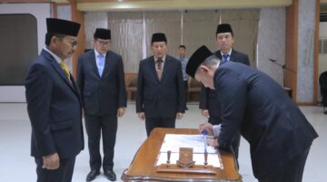 Pacu Mesin Birokrasi Optimalkan Pelayanan, Sachrudin Definitif kan Kepala BPKD dan BPBD