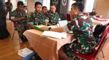 Audit Kinerja Itjenad, Perkuat Akuntabilitas Satuan Jajaran Korem 052/Wkr