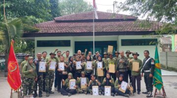 Legiun Veteran Republik Indonesia Pemuda Panca Marga Kota Tangerang Batalion 06 Yudha Putra Resmi melantik 44 Anggota