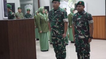 Brigjen TNI Faizal Rizal : Mutasi Jabatan Adalah Bagian dari Pembinaan dan Penyegaran Satuan
