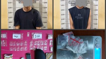 Nyabu di Kontrakan Wilayah Tumijajar, Dua Pemuda digelandang Satres Narkoba Polres Tubaba