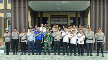 Pimpin Apel Kesiapan Tanggap Darurat Bencana Hidrometeorologi, Kapolres Tulang Bawang Barat Kesiapsiagaan dan Kolaborasi Jadi Kunci Hadapi Bencana Alam