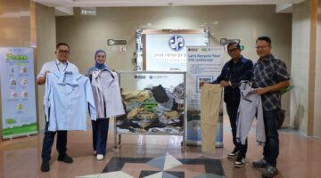 Jasa Raharja Putera Wujudkan Komitmen ESG Melalui Program Recycle Old Uniform dalam Road to HUT ke -32 Bertema Satunaya
