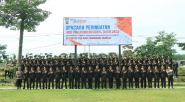 Polres Tubaba Gelar Upacara Peringatan Hari Pahlawan ke-80 Tahun 2025