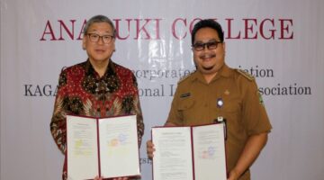 SMKN 1 Sukatani Purwakarta, Jalin Kerja Sama Pendidikan Dengan Anabuki College Group Dan Asosiasi Lembaga Profesional Kagawa Jepang