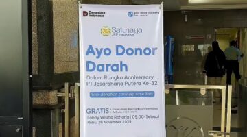 Jasaraharja Putera Gelar Donor Darah Dalam Rangka Road To HUT Ke -32:Wujud Kepedulian untuk Sesama