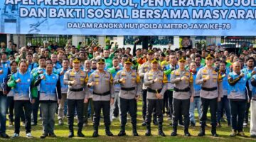 Kapolda Metro Jaya Apresiasi Polres Metro Tangerang Kota Libatkan Ojol dalam Menjaga Kamtibmas
