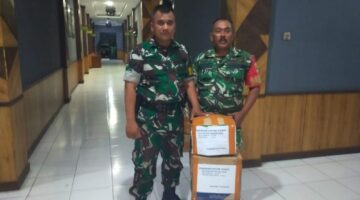 Satjar Korem 052/Wkr Kirim Bantuan Kemanusiaan untuk Korban Bencana di Sumatera