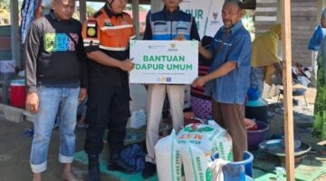 Jasaraharja Putera Unit Syariah Bersama BAZNAS Dirikan Dapur Umum untuk Korban Banjir di Sumatera