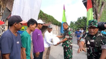 Sambut Hari Juang TNI AD dan HUT ke 76 Kodam Jaya, Satjar Korem 052/Wkr Gelar Karya Bakti Bersihkan Sungai/Waduk Skala Besar