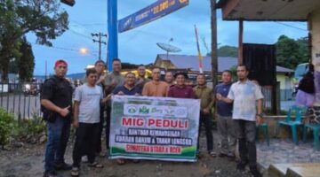 Merbau Jaya Group Salurkan Bantuan untuk Korban Banjir dan Tanah Longsor di Tapanuli Selatan