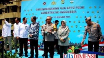 Kapolres Metro Tangerang Kota Hadiri Groundbreaking SPPG Polri Serentak Nasional