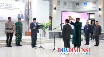 Bupati Tangerang Lantik Dirops Perumda Pasar NKR