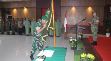 Penuh Khidmat, Kodim 0501/JP Melepas Kasdim 0501/JP Yang Pindah Satuan Tugas