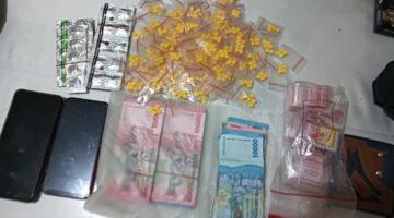 Polisi Sita Eximer, Tramadol dan Trinek Senilai Rp18 Juta dari Rumah Kontrakan