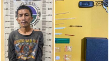Satresnarkoba Polres Tubaba Amankan Pria Penyalahguna Sabu di Daya Murni