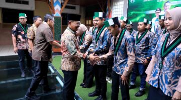 Kenang Masa Muda, Sachrudin Motivasi Kader Saat Pelantikan HMI Kota Tangerang