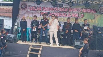 Anggota DPRD Sukabumi Tedi Setiadi Hadiri Gelar Budaya dan Bhakti Sosial HUT ke-5 Paguyuban Lalana Banten Kidul