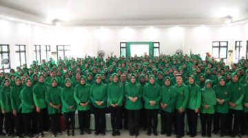 Dandim 0506/Tgr Pimpin Pertemuan Gabungan Persit KCK Cabang XX Kodim 0506