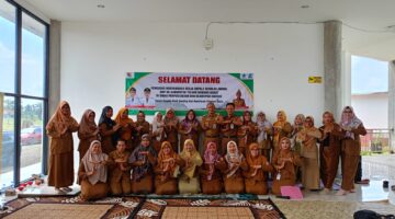 Perkuat Budaya Literasi, Dispusipda Tubaba Terima Kunjungan Studi Banding MKKS SMP