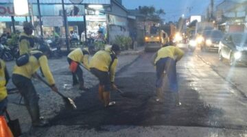 Pemkot Tangerang Tuntaskan Perbaikan Jalan Prabu Kian Santang Kecamatan Periuk