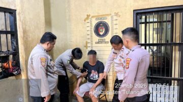 Pastikan Tahanan Tetap Sehat dan Fit, Sie Dokkes Polres Tulang Bawang Barat Rutin Lakukan Pemeriksaan Kesehatan