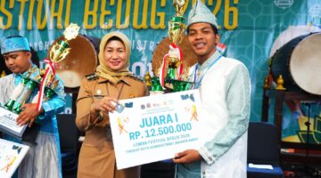 Kalideres Dominasi Festival Bedug Jakarta Barat 2026, Dua Tim Sekaligus Naik Podium