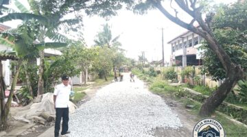 Gerak Cepat Pemkab Tangani Keluhan Warga, Jalan Rusak Gunung Kaler Mulai Diperbaiki