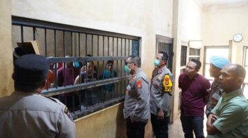 Pamatwil Polda Lampung Kunjungi Polres Tulang Bawang Barat, Tekankan Disiplin dan Profesionalisme Personel