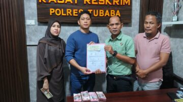 Satreskrim Polres Tulang Bawang Barat Kembalikan Uang Rp300 Juta Hasil Kejahatan kepada Korban