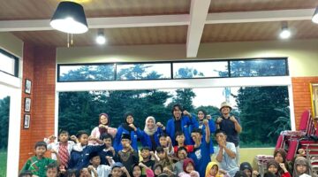 Ramadan 1447 H, Kader PMII Ajak Puluhan Anak Kampung Gubuk Ngaji dan Buka Puasa di Pendopo Wakil Wali Kota Tangerang