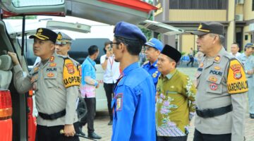 Apel Gelar Pasukan Operasi Ketupat Krakatau 2026 Digelar, Polres Tulang Bawang Barat Perkuat Pengamanan Lebaran