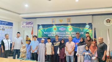 PWI, SMSI dan JTR Kota Tangerang Gelar Buka Puasa Bersama dan Santunan Anak Yatim