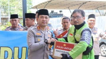 Polres Metro Tangerang Kota Rangkul Komunitas Ojol Lewat Program Jumat Peduli
