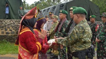 Tanah Datar Sambut Kehadiran Yonif TP 951/Pandeka Marapi, Awali Penguatan Kolaborasi TNI dan Masyarakat