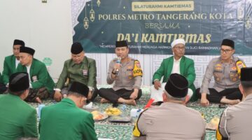 Hangatnya Ramadan, Polres Metro Tangerang Kota Gandeng Ulama Perkuat Keamanan Wilayah